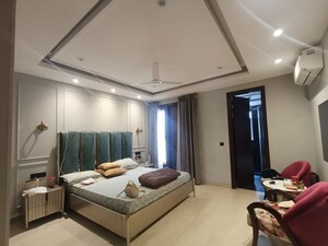 Bedroom in 3 BHK Builder Floor at Panchsheel Enclave – for Rent
