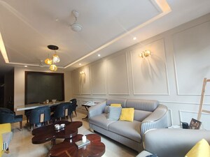 Living Room in 3 BHK Builder Floor at Panchsheel Enclave – for Rent