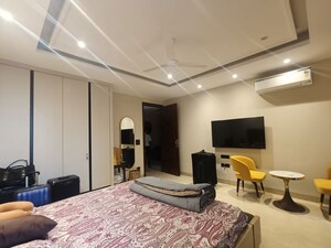 Bedroom in 3 BHK Builder Floor at Panchsheel Enclave – for Rent