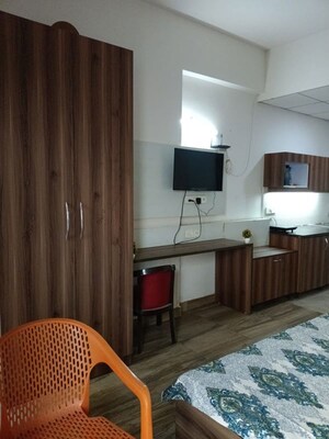 Kitchen in 1 BHK Apartment at Paramount Golfforeste, Zeta I Greater Noida – for Rent