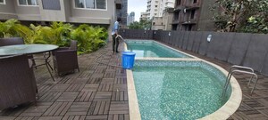 Swimming Pool in 3 BHK Apartment at Yashodhan Lovedale Residences, Malad West – for Rent