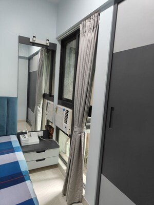 Building Lobby in 2 BHK Apartment at Lodha Crown Quality Homes, Majiwada – for Rent