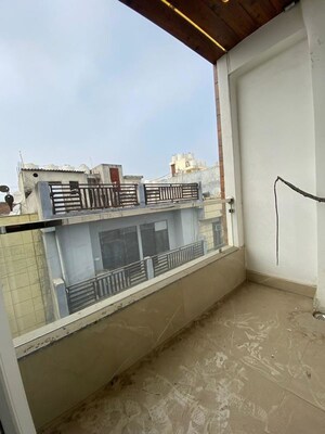 Balcony in 3 BHK Builder Floor at Rajpur Khurd Extension – for Sale