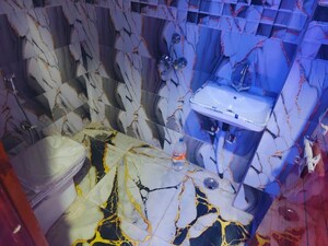 Bathroom in 2 BHK Builder Floor at Sector 73 – for Sale