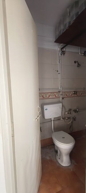 Bathroom in 2 BHK Apartment at Rohan Enclave, Dapodi – for Rent