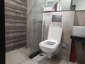 Bathroom in 2 BHK Apartment at Lokhandwala Octacrest, Kandivali East – for Rent
