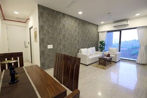 Living Room in 3 BHK Apartment at Kanakia Silicon Valley, Powai – for Rent