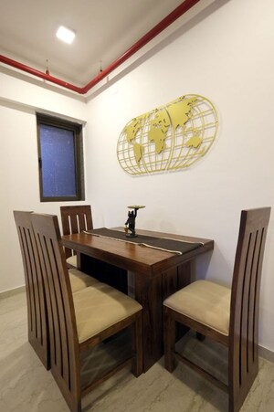 Dining area in 3 BHK Apartment at Kanakia Silicon Valley, Powai – for Rent