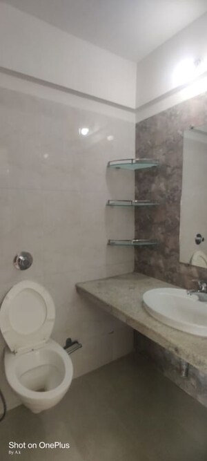 Bathroom in 2 BHK Apartment at Lake avenue CHS, Powai – for Rent