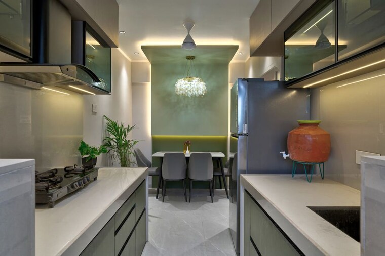 Kitchen, ratan-prestige 3 Bedroom 2200 Sq.Ft. Penthouse In Kharadi Pune 10101090