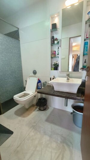 Bathroom in 3 BHK Apartment at Chembur – for Rent