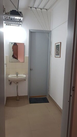 Bathroom in 3 BHK Apartment at Mahatma Society – for Rent