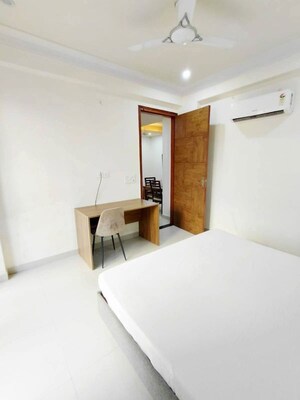 Living Room in 1 BHK Apartment at Saket – for Rent