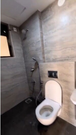 Bathroom in 3 BHK Apartment at Hubtown Seasons, Chembur – for Rent