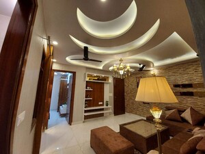 Living Room in 3 BHK Builder Floor at Dwarka Mor – for Rent