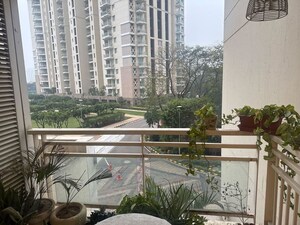 Balcony in 3 BHK Apartment at Sector 54 – for Rent