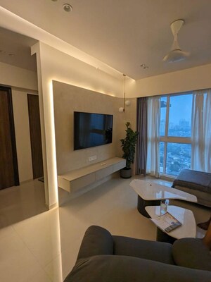 Living Room in 2 BHK Apartment at A And O F Residences Malad, Malad East – for Rent