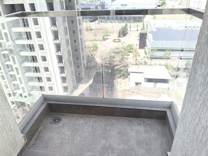 Balcony in 3 BHK Apartment at Vilas Javdekar Yashone Eternitee, Hinjewadi – for Rent