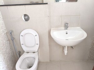 Bathroom in 3 BHK Apartment at Vilas Javdekar Yashone Eternitee, Hinjewadi – for Rent