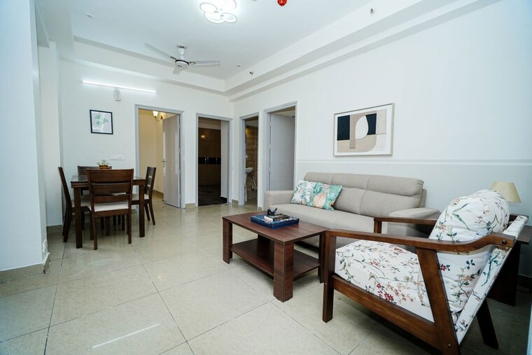 Living Room, ajnara-le-garden 2.5 Bedroom 1140 Sq.Ft. Apartment In Sector 16b Greater Noida Greater Noida 10164660