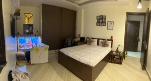 Bedroom in 2 BHK Builder Floor at Tagore Garden Extension – for Rent