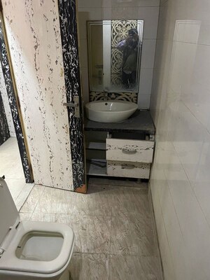 Bathroom in 3 BHK Builder Floor at Rajouri Garden – for Rent