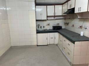 Kitchen in 3 BHK Builder Floor at Rajouri Garden – for Rent