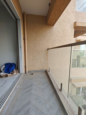 Balcony in 2.5 BHK Apartment at Elite The Crown, Tilak Nagar – for Rent