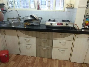 Kitchen in 1 BHK Apartment at Bhujbal Township, Kothrud – for Sale