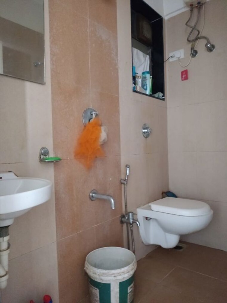 Bathroom, skyline-sparkle 2 Bedroom 600 Sq.Ft. Apartment In Bhandup West Mumbai 10164728