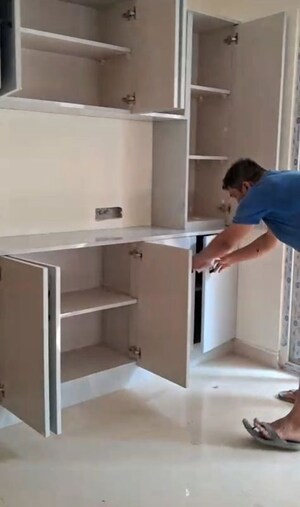 Kitchen in 3 BHK Apartment at Chaitanya Residency Chanda Nagar, Chanda Nagar – for Sale