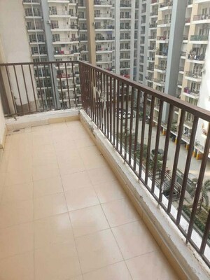 Balcony in 2 BHK Apartment at Ajnara Homes, Sector 16b Greater Noida – for Rent