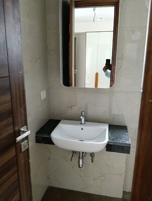 Bathroom in 3.5 BHK Builder Floor at Smart World Gems, Sector 89 – for Rent
