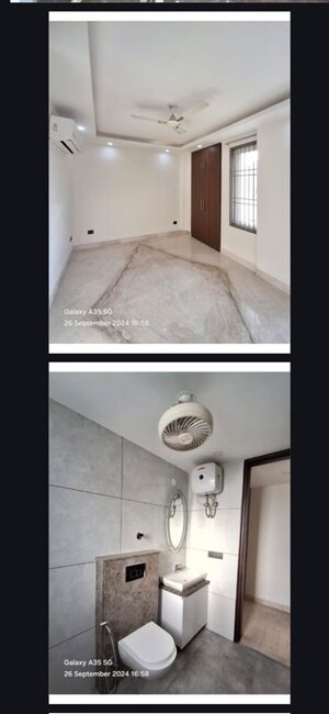 Bathroom in 4 BHK Builder Floor at Sector 57 – for Rent