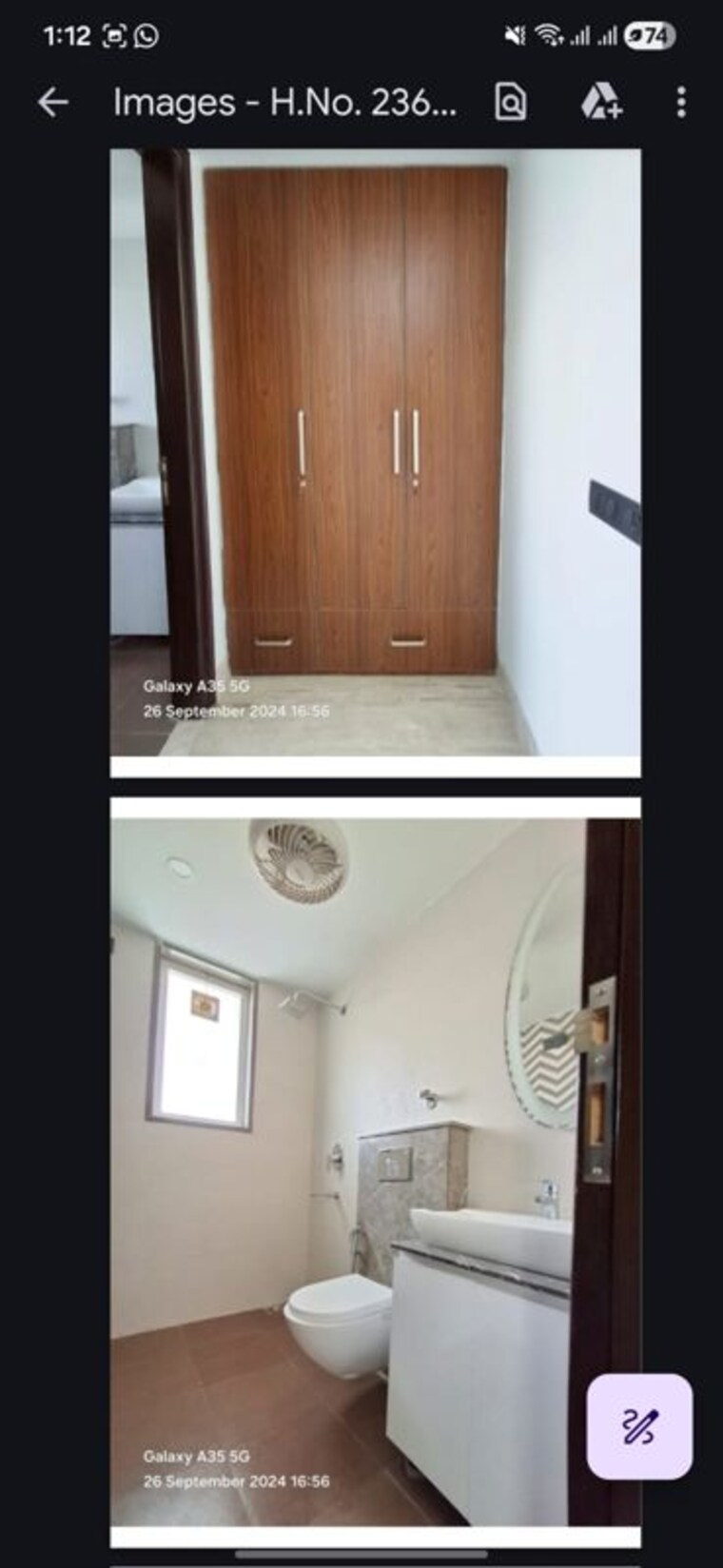 Bathroom, sector 57 4 Bedroom 2250 Sq.Ft. Builder Floor In Sector 57 Gurgaon 10164789