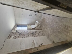 Bathroom in 2 BHK Apartment at N K Sai Shikhar, Virar West – for Rent