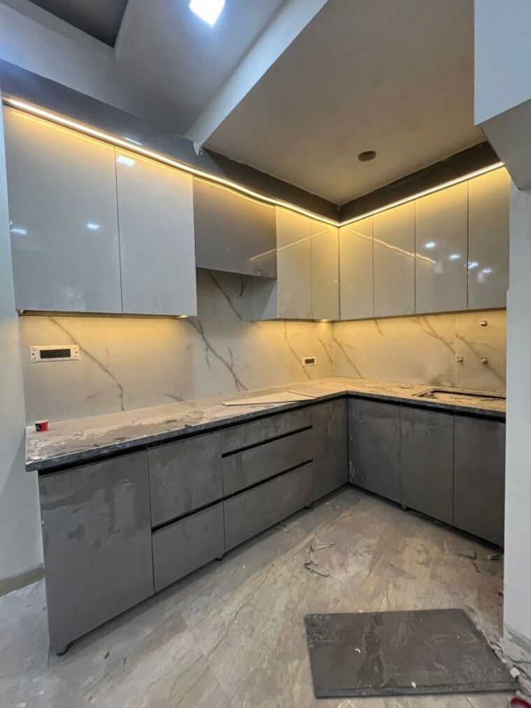 Kitchen, chattarpur 3 Bedroom 120 Sq.Yd. Builder Floor In Chattarpur Delhi 10164798
