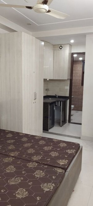 Building Lobby in 1 RK Builder Floor at Kohli One Malibu Town, Sector 47 – for Rent