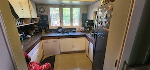 Kitchen in 2.5 BHK Independent House at Sainik Farm – for Rent