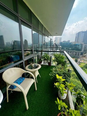 Balcony in 3 BHK Apartment at Ireo The Grand Arch, Sector 58 – for Rent