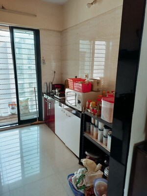 Kitchen in 3 BHK Apartment at Mahaavir Jyoti, Kharghar Sector 10 – for Rent