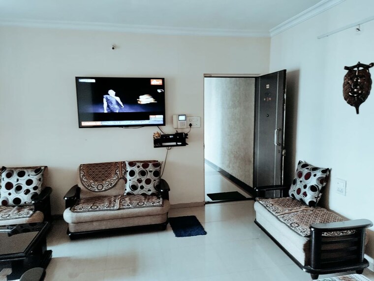 Living Room, mahaavir-jyoti 3 Bedroom 1400 Sq.Ft. Apartment In Kharghar Sector 10 Navi Mumbai 10164840