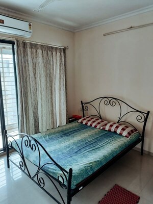 Bedroom in 3 BHK Apartment at Mahaavir Jyoti, Kharghar Sector 10 – for Rent