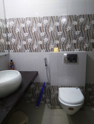 Bathroom in 1 BHK Apartment at Srishti Solitaire, Bhandup West – for Sale