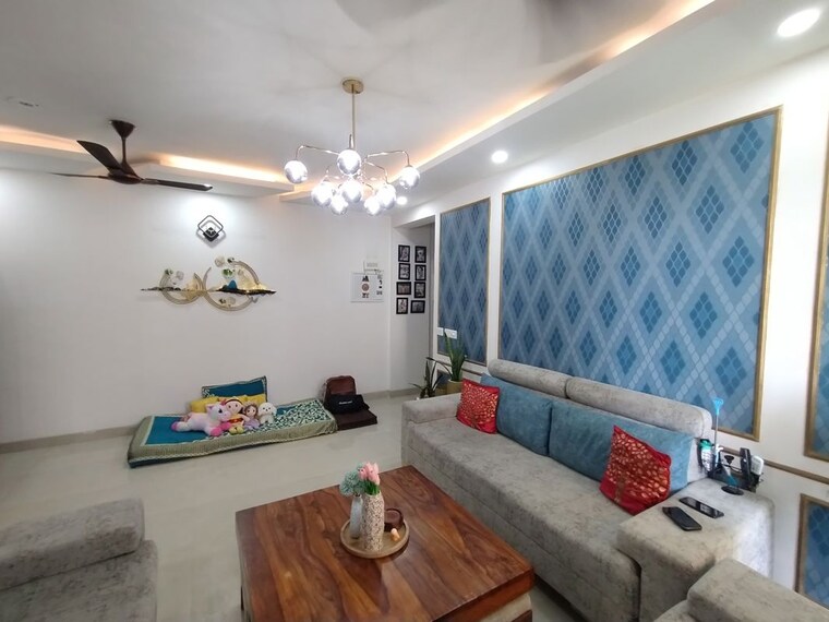 Living Room, m3m-marina 2.5 Bedroom 1507 Sq.Ft. Apartment In Sector 68 Gurgaon 10164853