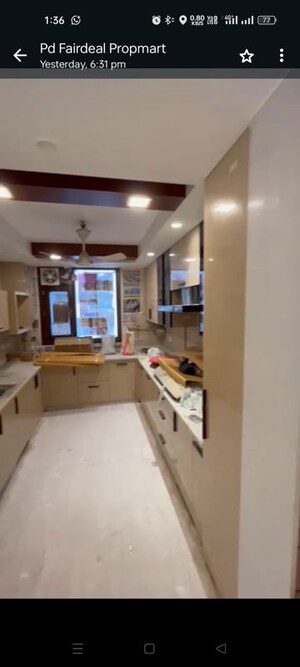 Kitchen in 4 BHK Builder Floor at Greater Kailash I – for Sale