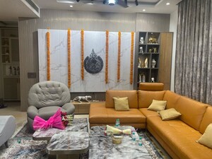 Living Room in 4 BHK Apartment at ABA County 107, Sector 107 – for Rent