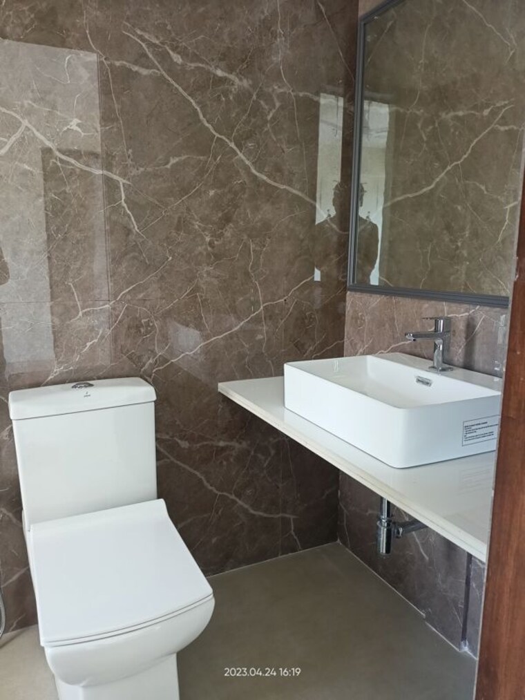 Bathroom, srishti-oasis-phase-i 2 Bedroom 630 Sq.Ft. Apartment In Bhandup West Mumbai 10164905