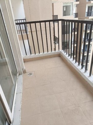 Balcony in 2.5 BHK Apartment at Amrapali Heartbeat City, Sector 107 – for Rent