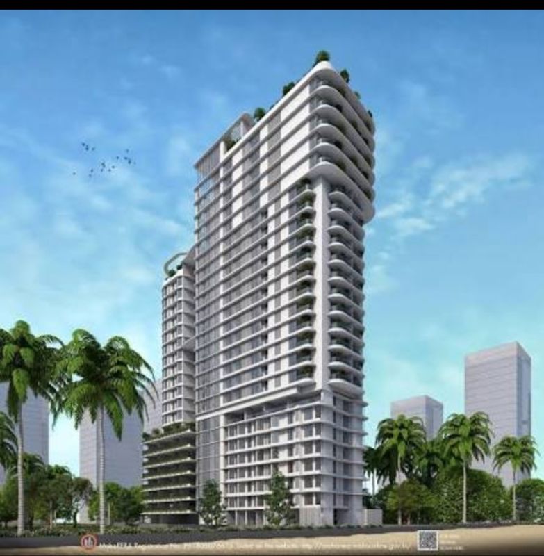 4 BHK 2394 Sq.Ft. Apartment in Rustomjee Ocean Vista